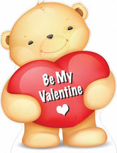 Bear "Be My Valentine" Cutout